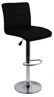 Барный стул со спинкой Bonro BC-0106 черный (40080026)