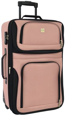 Набор чемоданов Bonro Best 2 шт розовый (10080703)