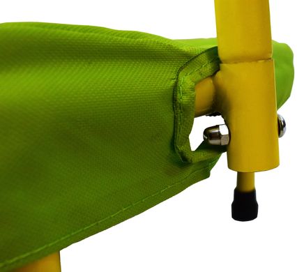 Батут Atleto 91 см с поручнем зеленый (21000120)