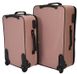Набір валіз Bonro Best 2 шт рожевий (10080703)